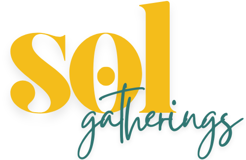 sol gatherings word logo